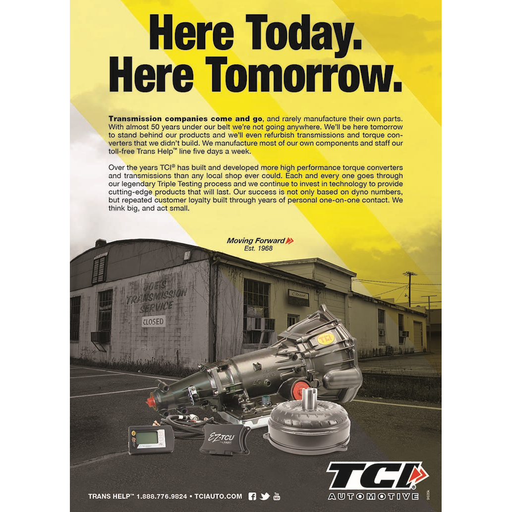 TCI Powerglide Racing Overhaul Kit