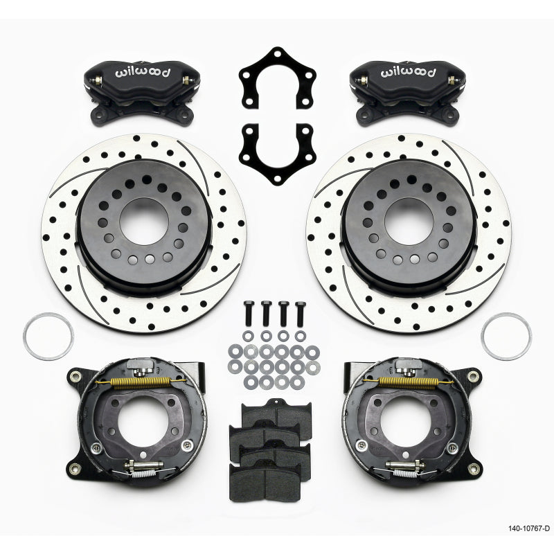 Wilwood Forged Dynalite Rear Brake System - 4 Piston Caliper