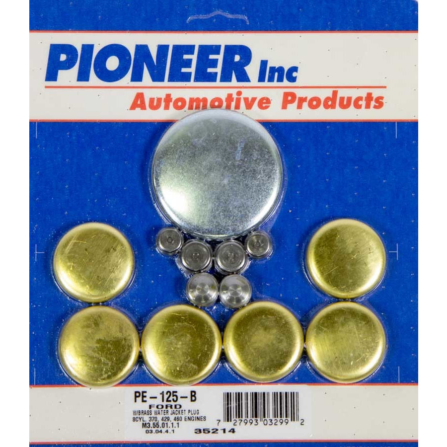 Pioneer 460 Ford Freeze Plug Kit - Brass