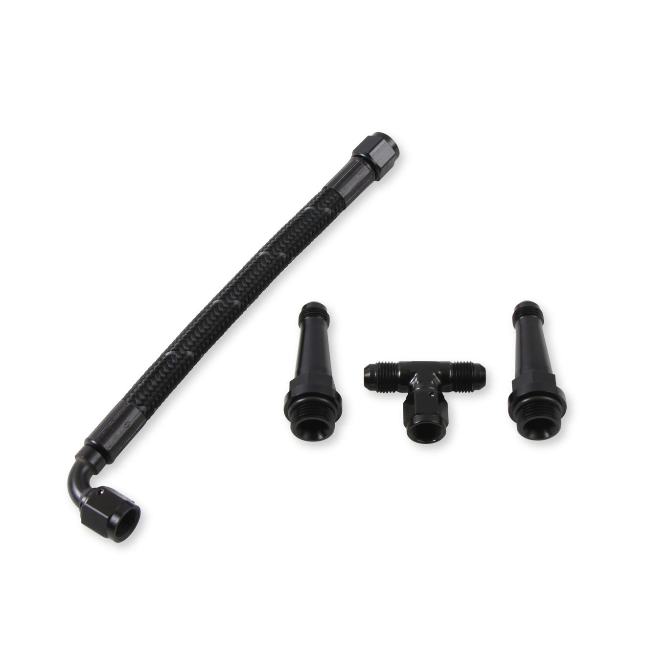 Holley Sniper EFI EFI Stealth Fuel Line - 6 AN Braided Stainless