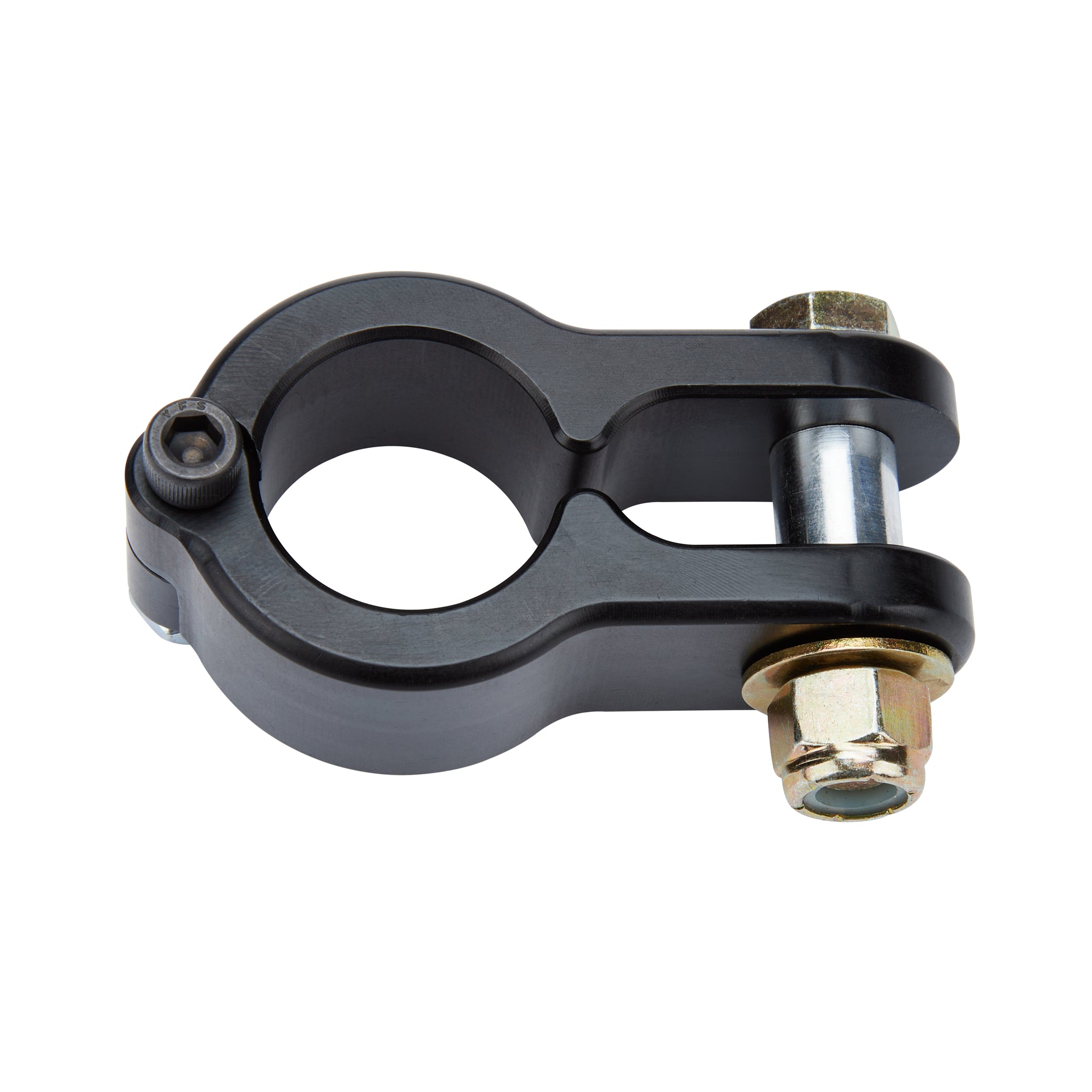 Allstar Performance Frame Mount Panhard Bar Bracket - Clamp-On - Black - 1-1/8 in Tubing