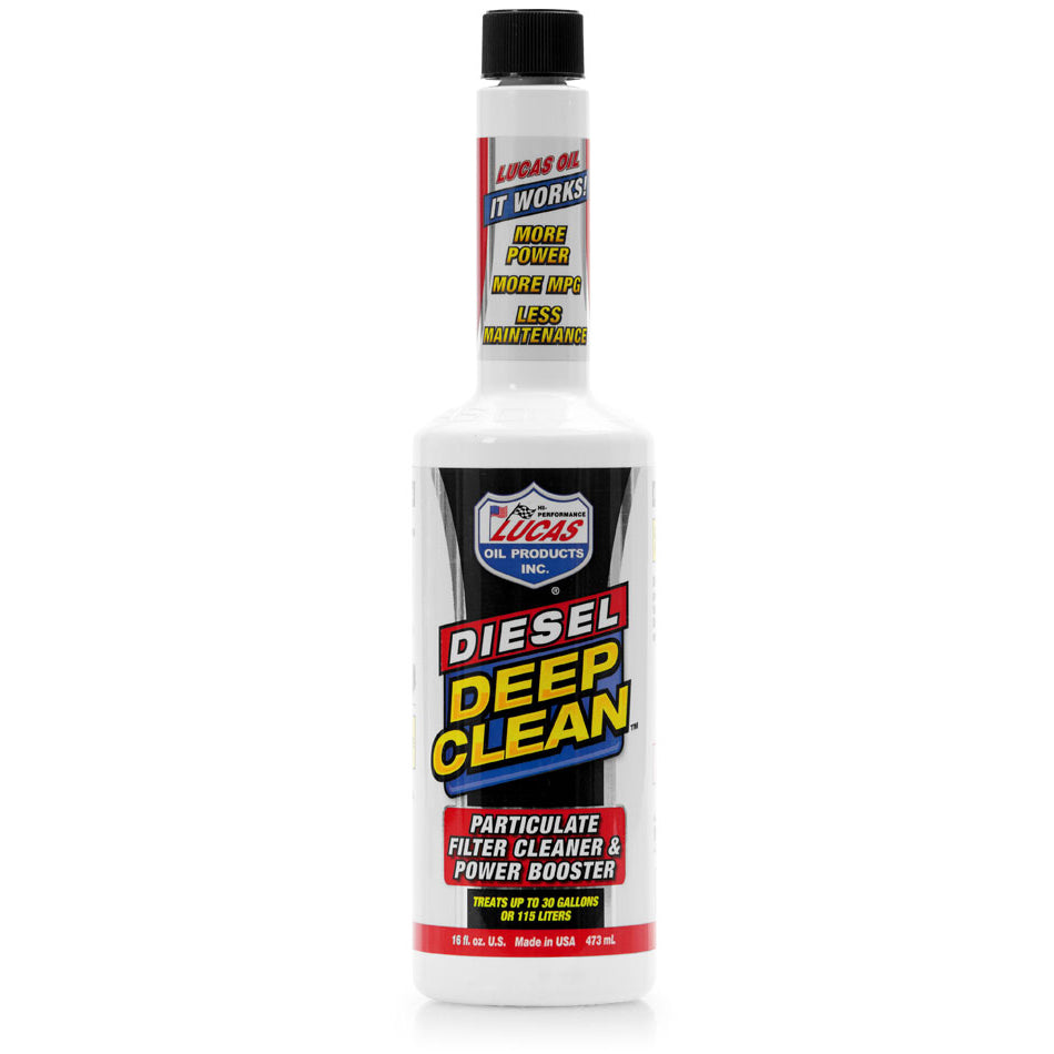 Lucas Oil Products Diesel Deep Clean Fuel Additive DPF Cleaner 1 qt Diesel - Each