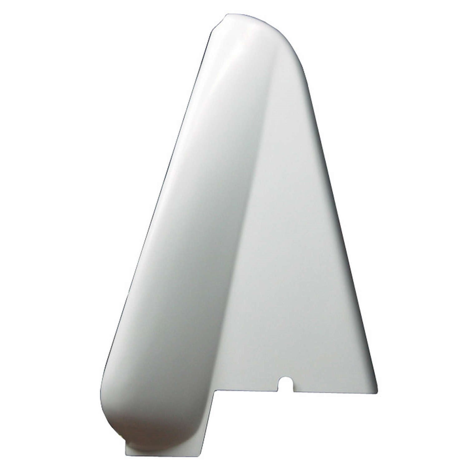 Triple X 600 Mini Sprint Left Side Arm Guard - Gel-Coated White
