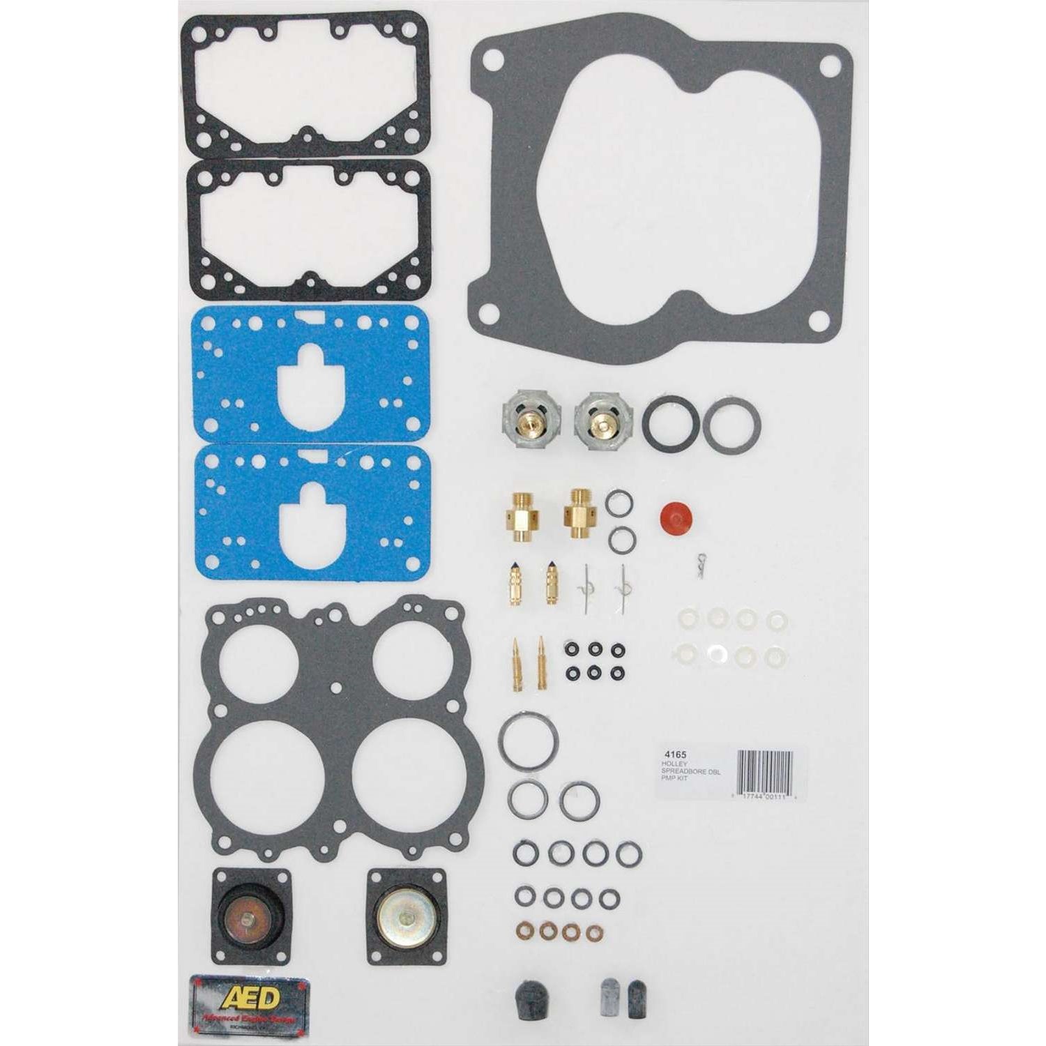 AED Holley 650-800 CFM Holley Spread-Bore Double Pumper Carburetor Rebuild Kit