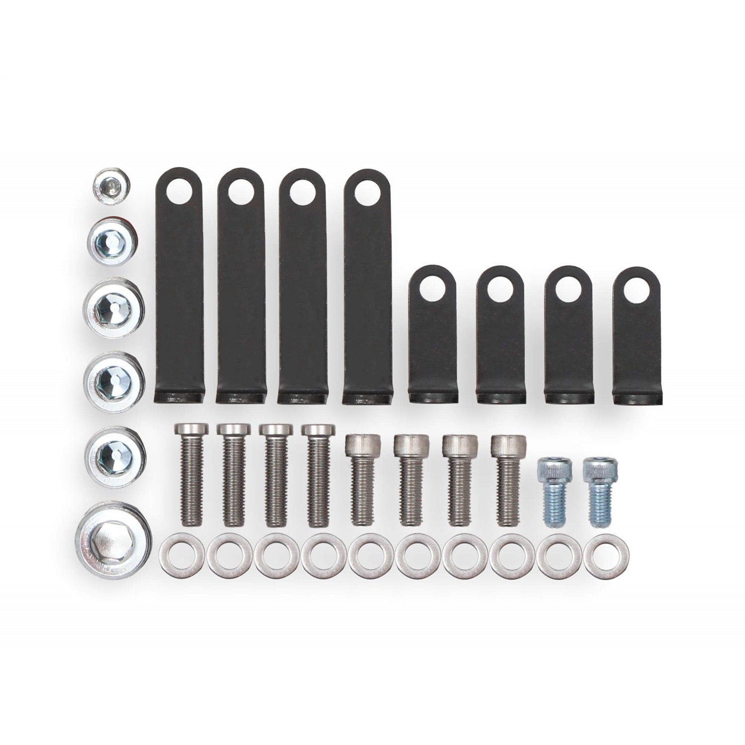 Holley EFI Intake Manifold - Square Bore - Single Plane - Rectangle Port - Aluminum - Small Block Chevy