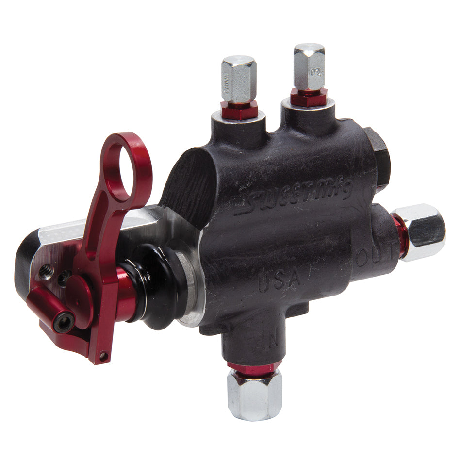 Sweet Gen-2 Wing Valve - Hydraulic Adjustment - Black / Red