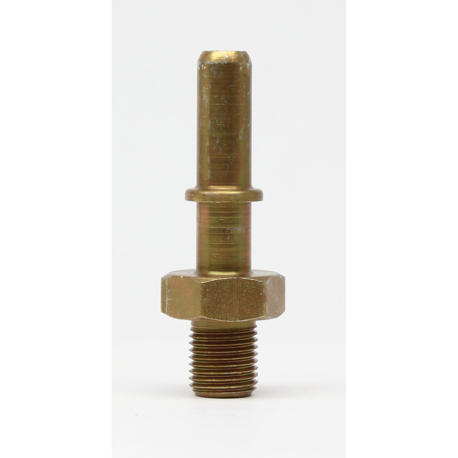 Walbro Fuel Pump Adapter Fitting Straight 10 mm x 1 to Bundy Steel - Chromate