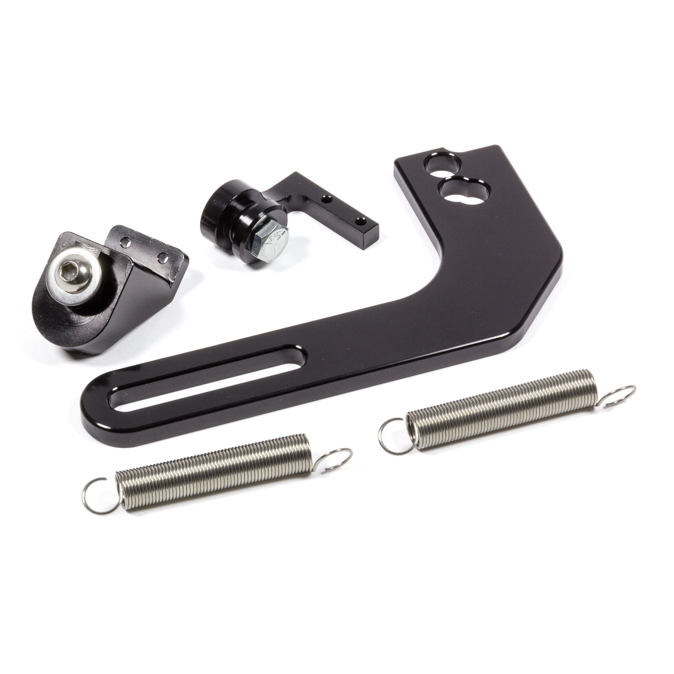 FiTech Dual Spring Throttle Return Spring Bracket Included Steel Natural - FiTech 4-BBL Throttle Body