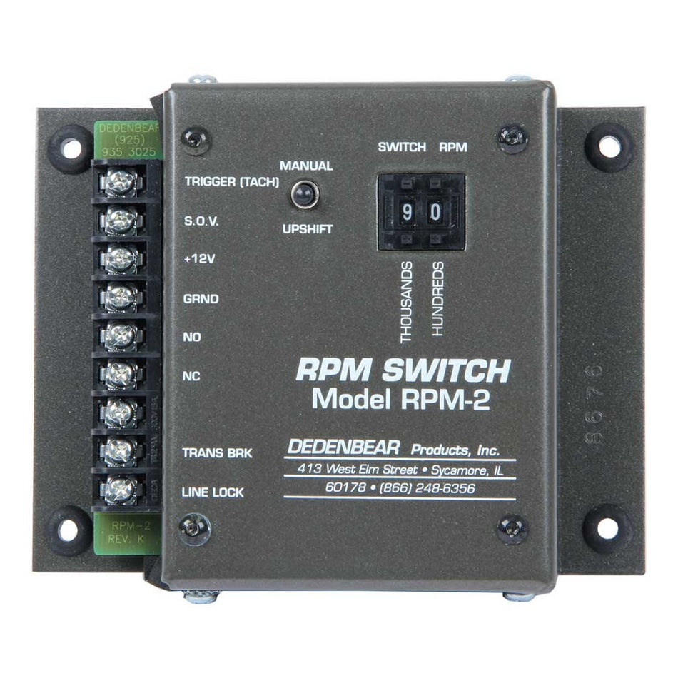 Dedenbear Adjustable RPM Activated Switch 100 RPM Increments - Analog