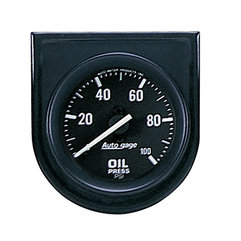 Auto Gage Oil Pressure Gauge Panel - 2-1/16"