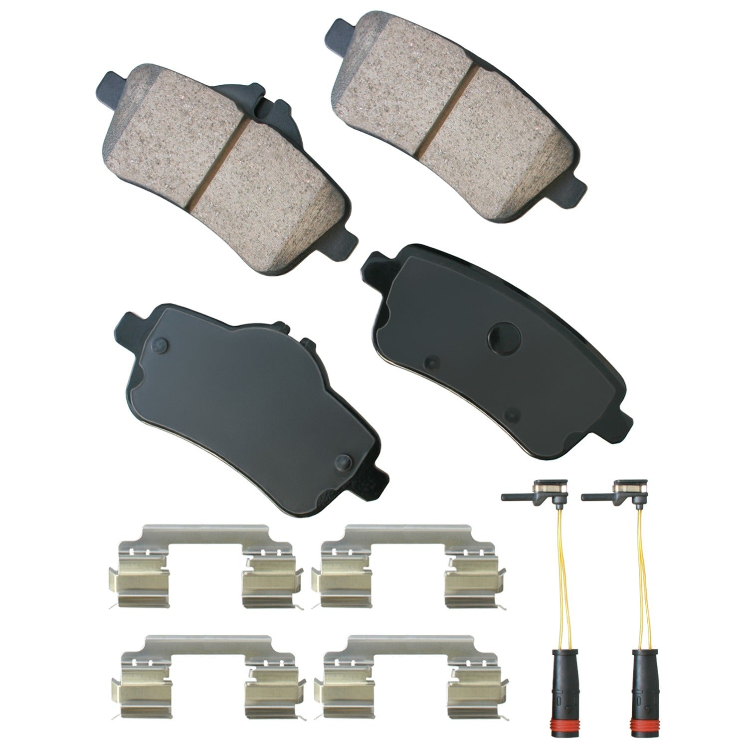Akebono Brakes Euro Rear Brake Pads - Mercedes-Benz GL 2013-19 (Set of 4)