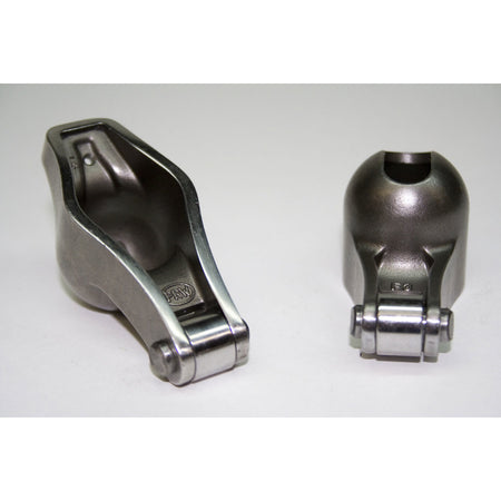 PRW Industries Sportsman Rocker Arm - 3/8 in Stud Mount - 1.60 Ratio - Roller Tip - AMC / Small Block Ford - Set of 16