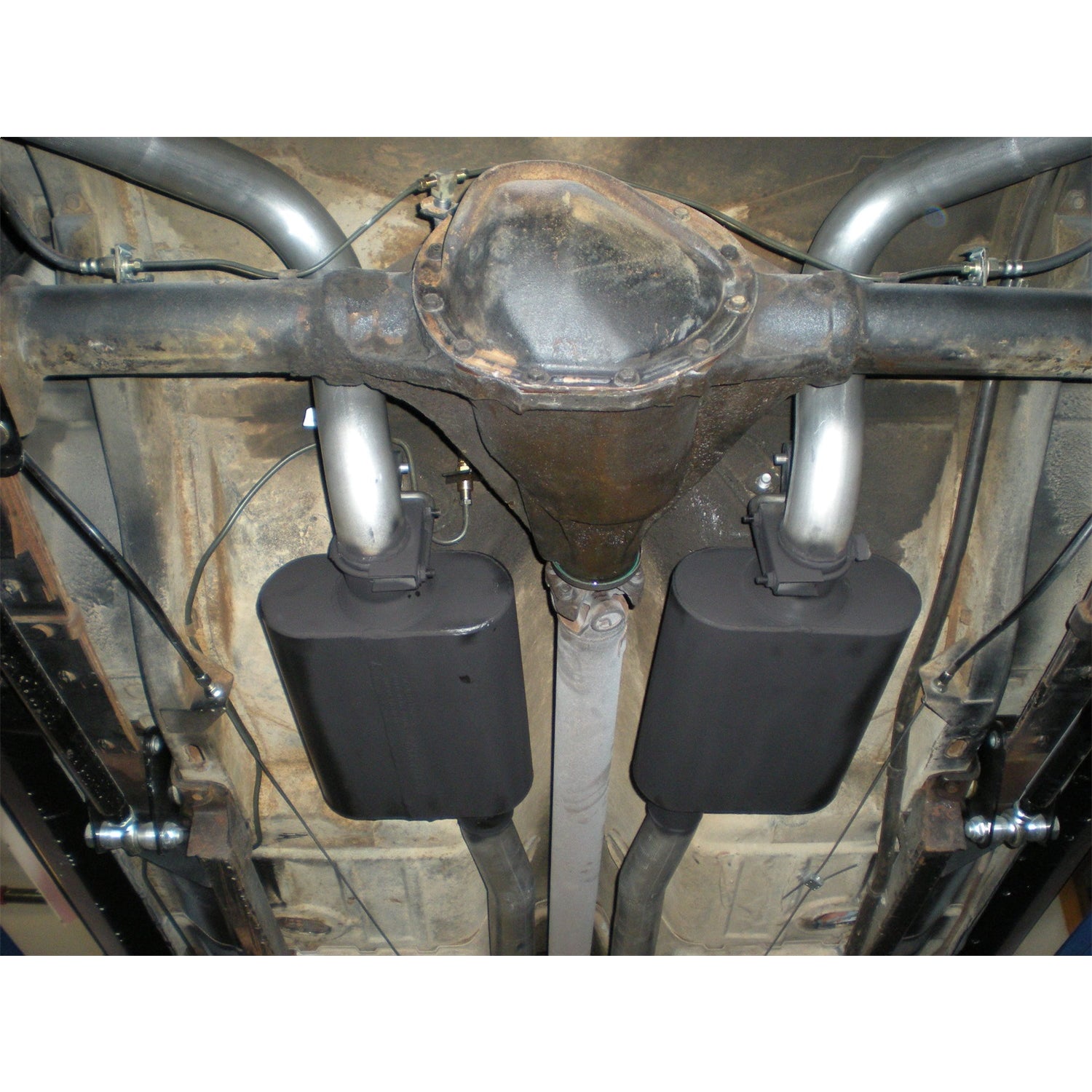 Flowmaster Header-back System - Dual Side Exit-AmeriCan Thunder - Aggressive Sound