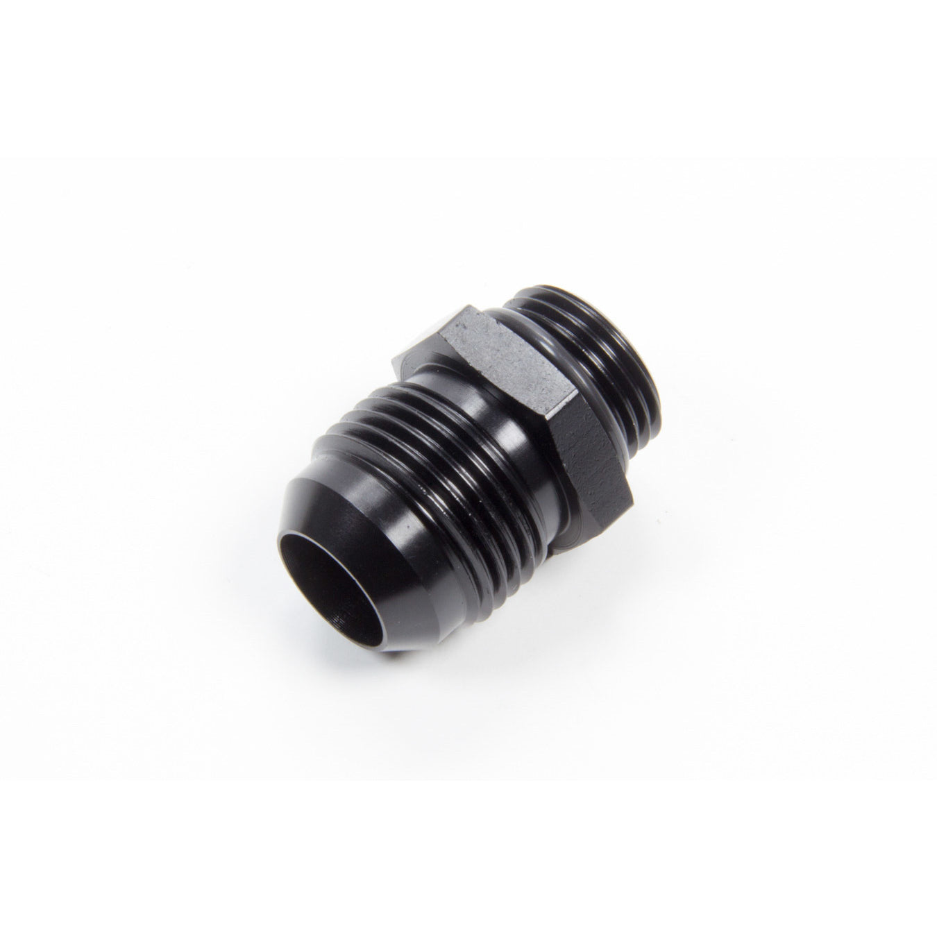 Aeroquip Black Aluminum -10 AN O-Ring Boss to -12 Male AN Adapter