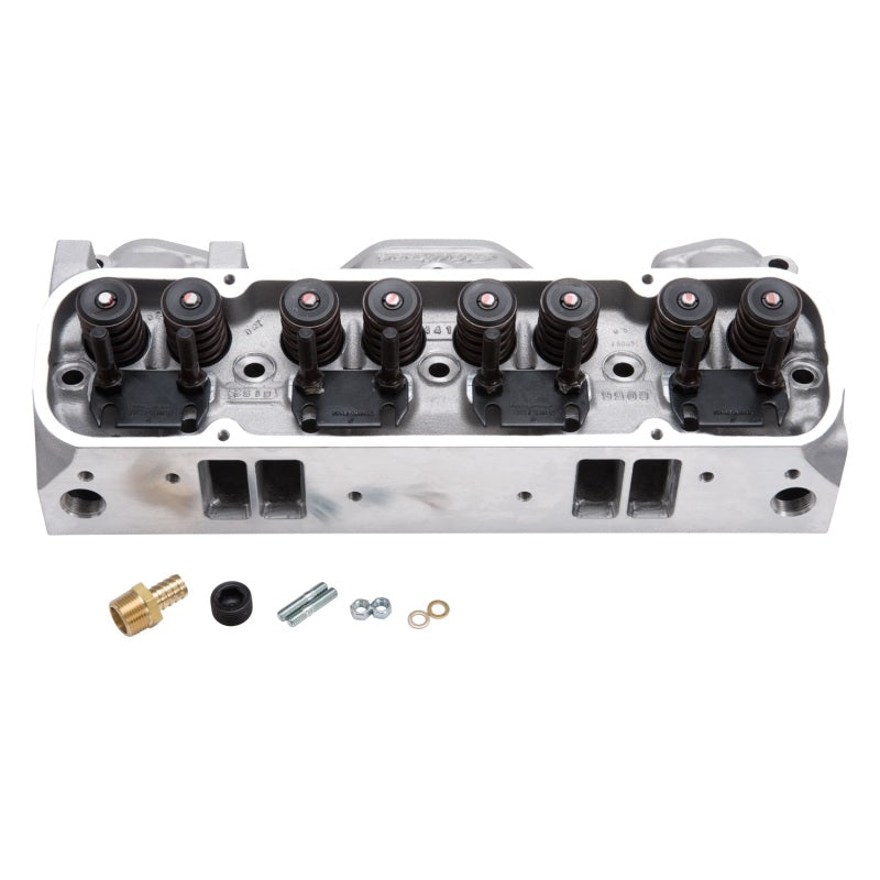 Edelbrock Performer RPM Pontiac 455 Cylinder Head Assembled 2.11/1.66" Valve 215 cc Intake 72 cc Chamber - 1.460 Spring