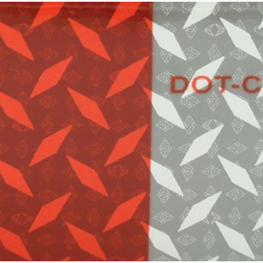 ISC Racers Tape Diamond Plate Pattern Reflective Tape - 2" x 50' Roll - DOT Legal