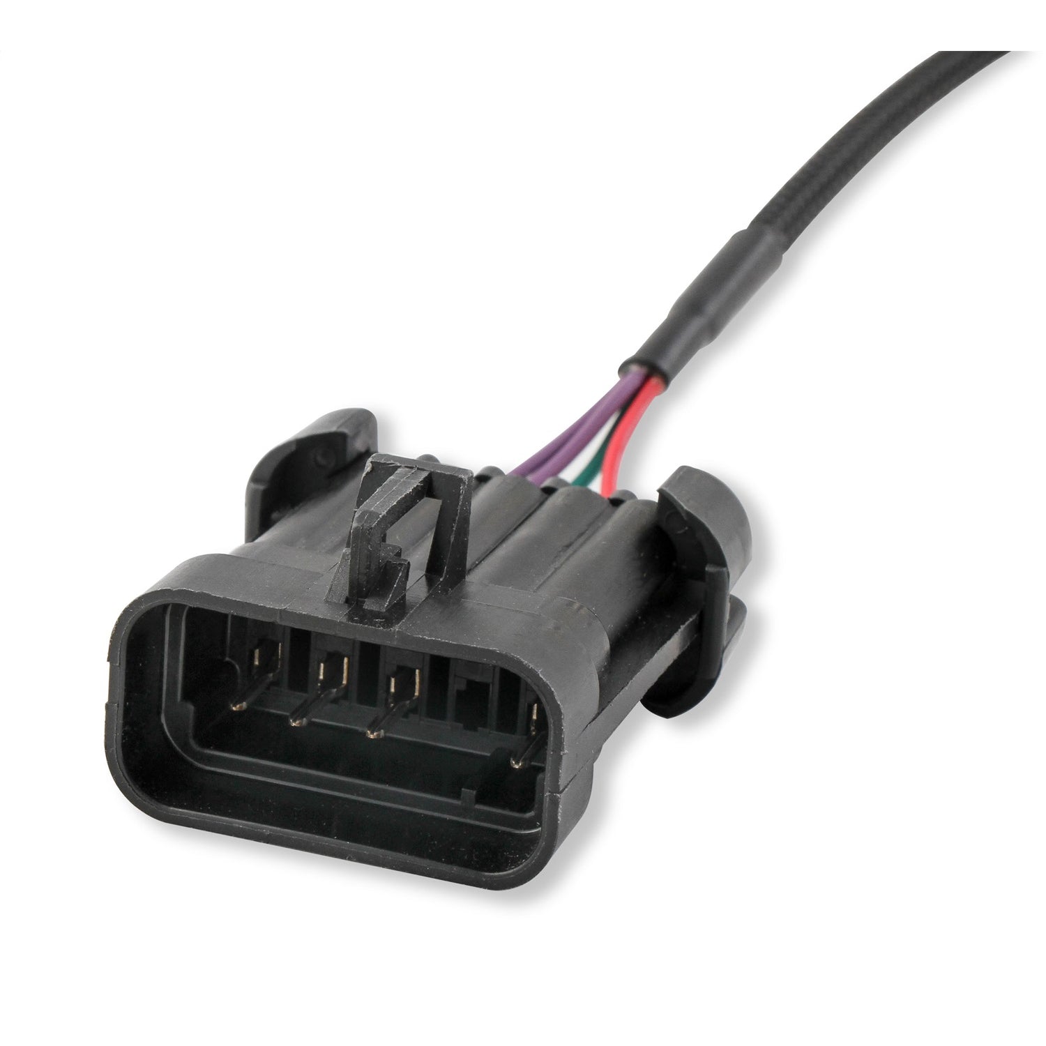 Holley EFI Dual Sync Distributor - Hall Effect - HEI Style Terminal - Clear Anodize - SB Ford