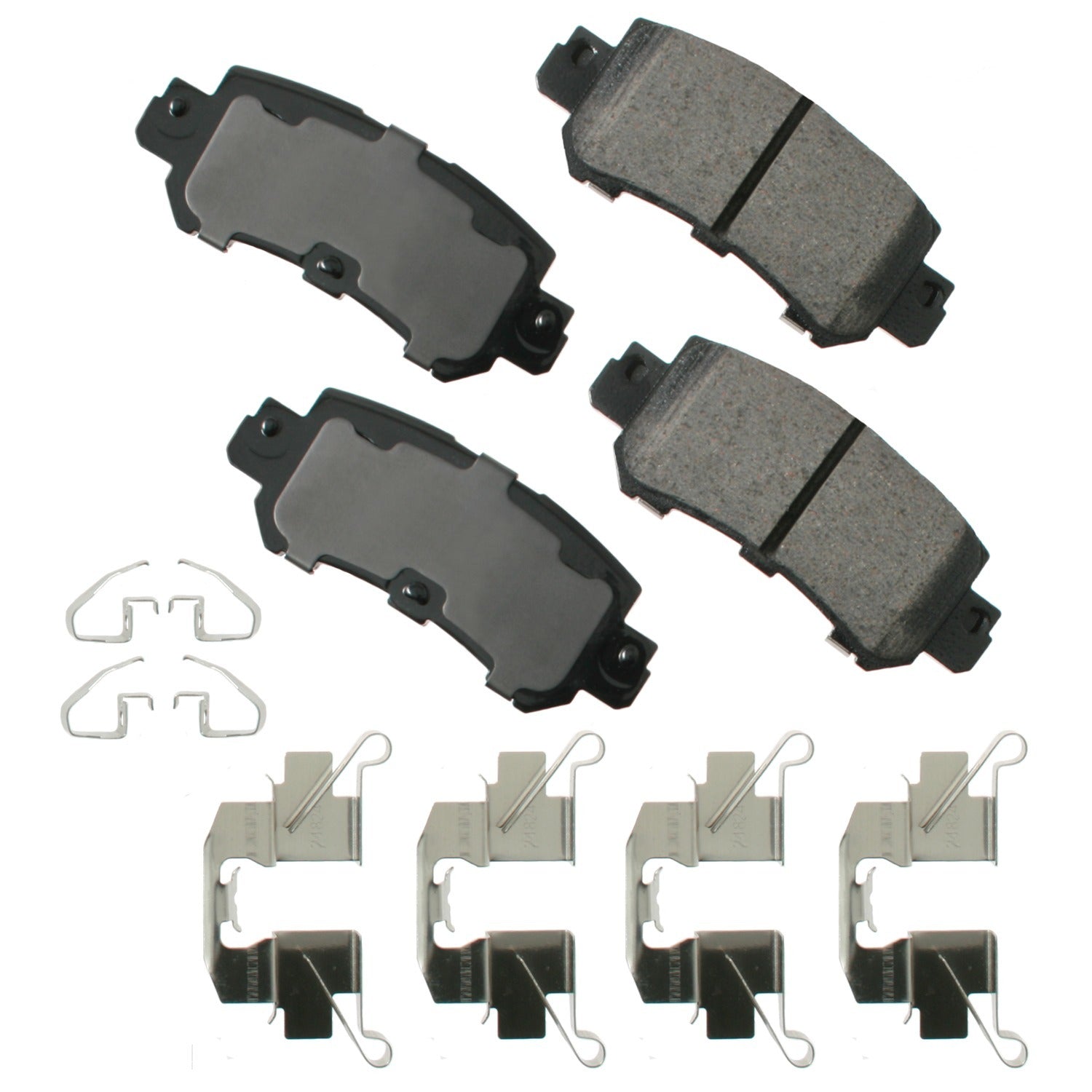 Akebono Brakes ProACT Rear Brake Pads - Mazda CX 2013-18 (Set of 4)