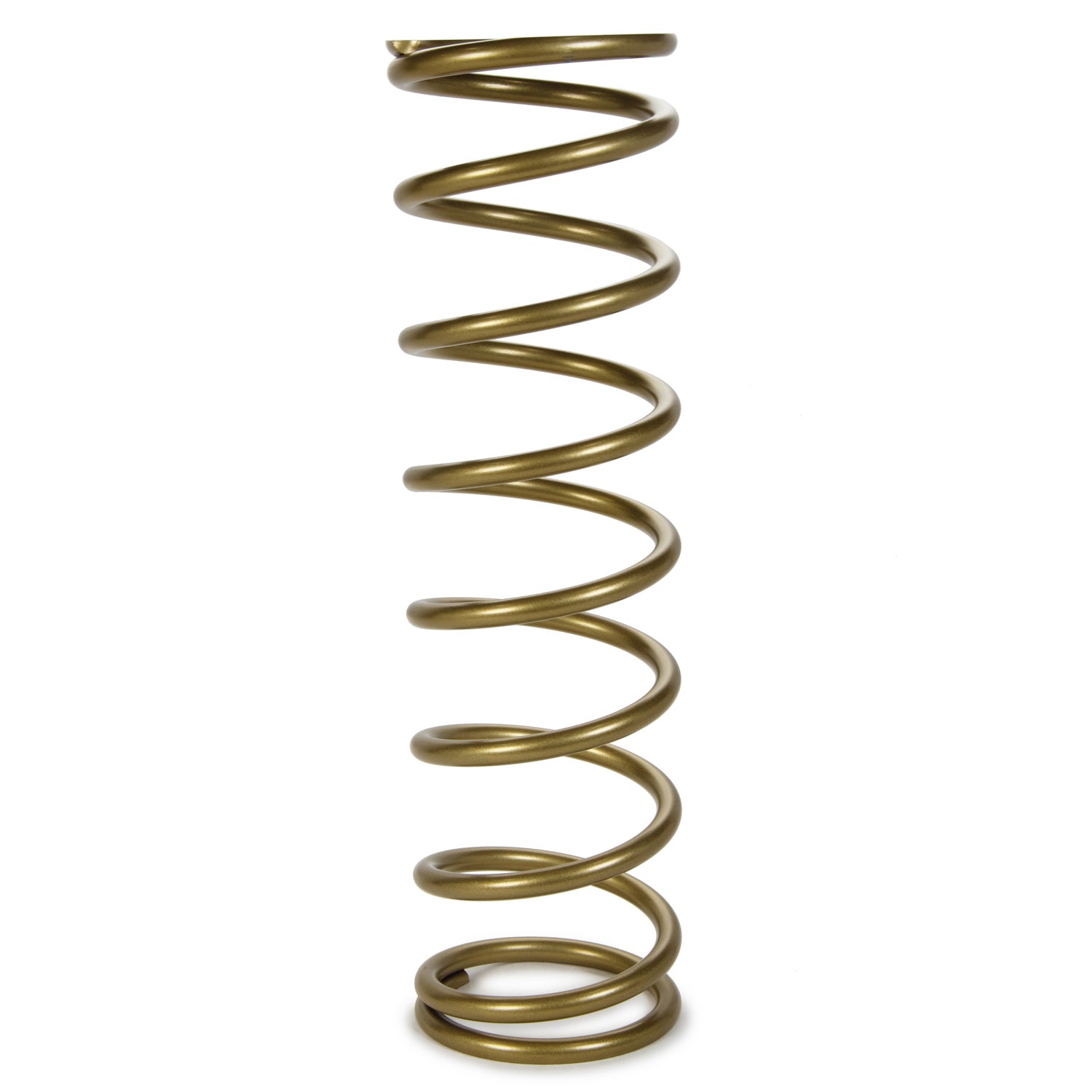 Landrum Conventional Coil Spring - 5.0" OD - 18.000" Length - 100 lb/in Spring Rate - Rear - Gold Powder Coat