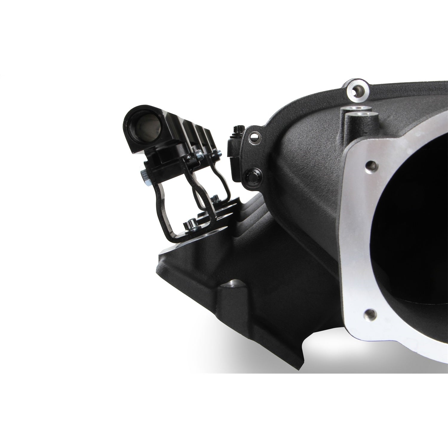 Holley EFI Ultra Lo-Ram Intake Manifold - 105 mm Throttle Body Flange - Multi Port - Black - GM LS-Series
