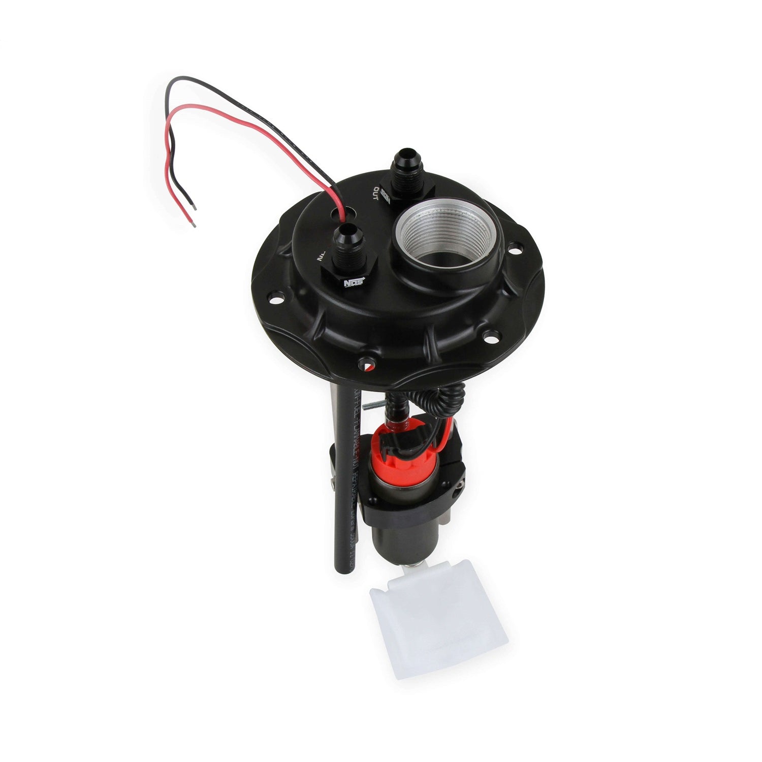 Sniper EFI Fuel Pump - Electric - In-Tank - 340 lph - 6AN inlet Port - 6AN Outlet Port - Black