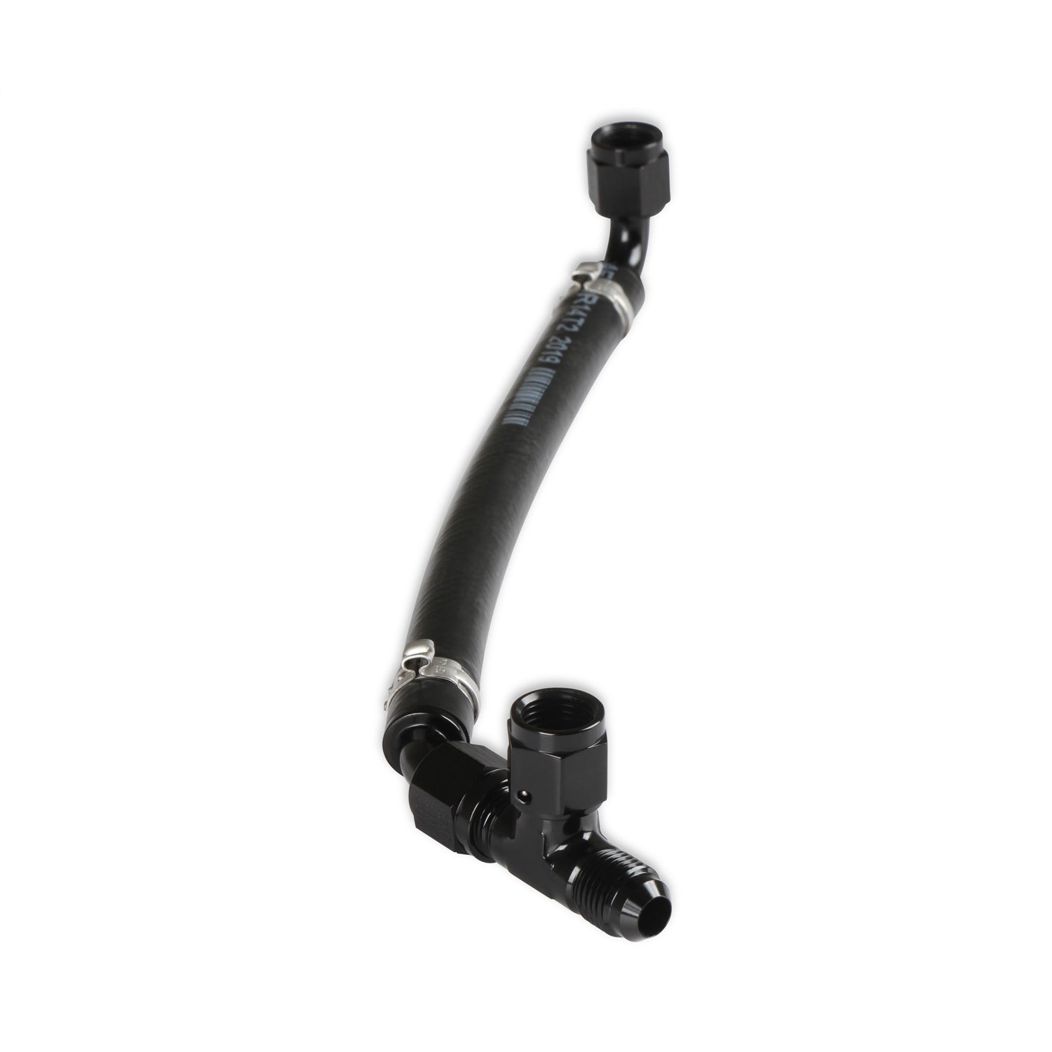 Holley EFI Stealth Fuel Line - 6 AN Braided Stainless - Vapor Guard