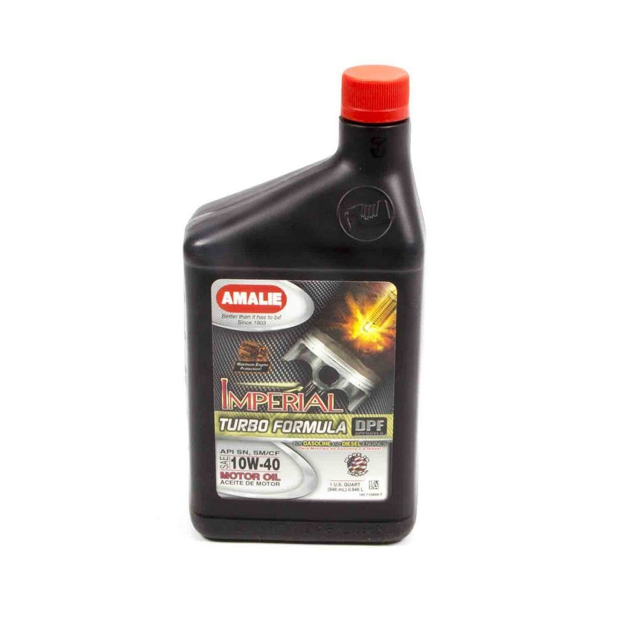 Amalie Imperial Turbo Formula Motor Oil - 10W-40 - 1 Qt. Bottle