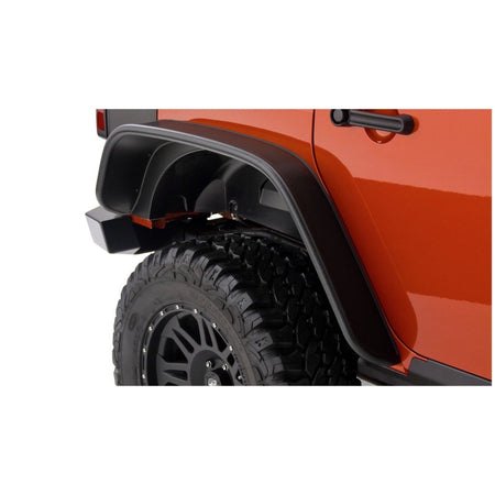 Bushwacker Flat Style Front / Rear Fender Flare - 9.5 in Wide Front