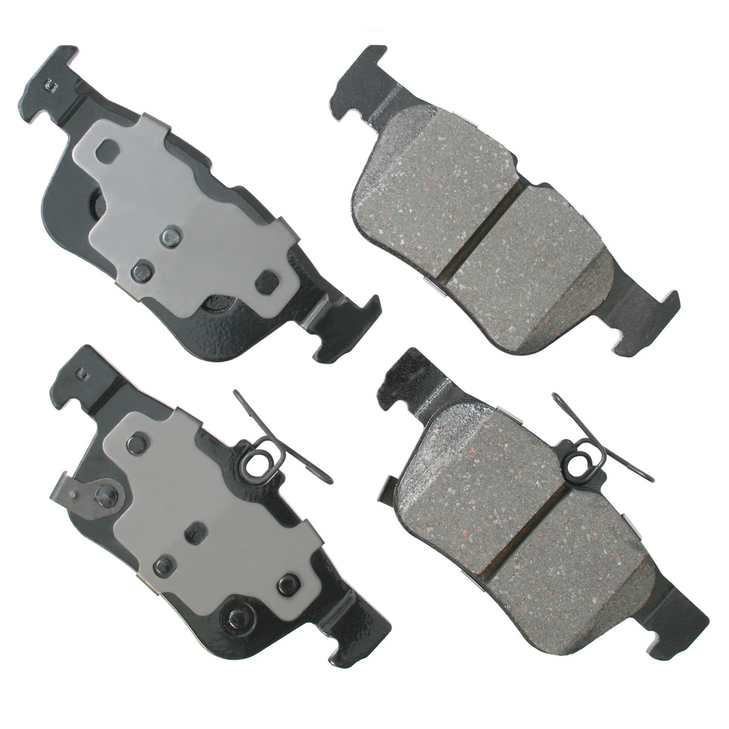 Akebono Brakes ProACT Rear Brake Pads - Ford Compact SUV 2015-21/Midsize SUV 2017-19 (Set of 4)