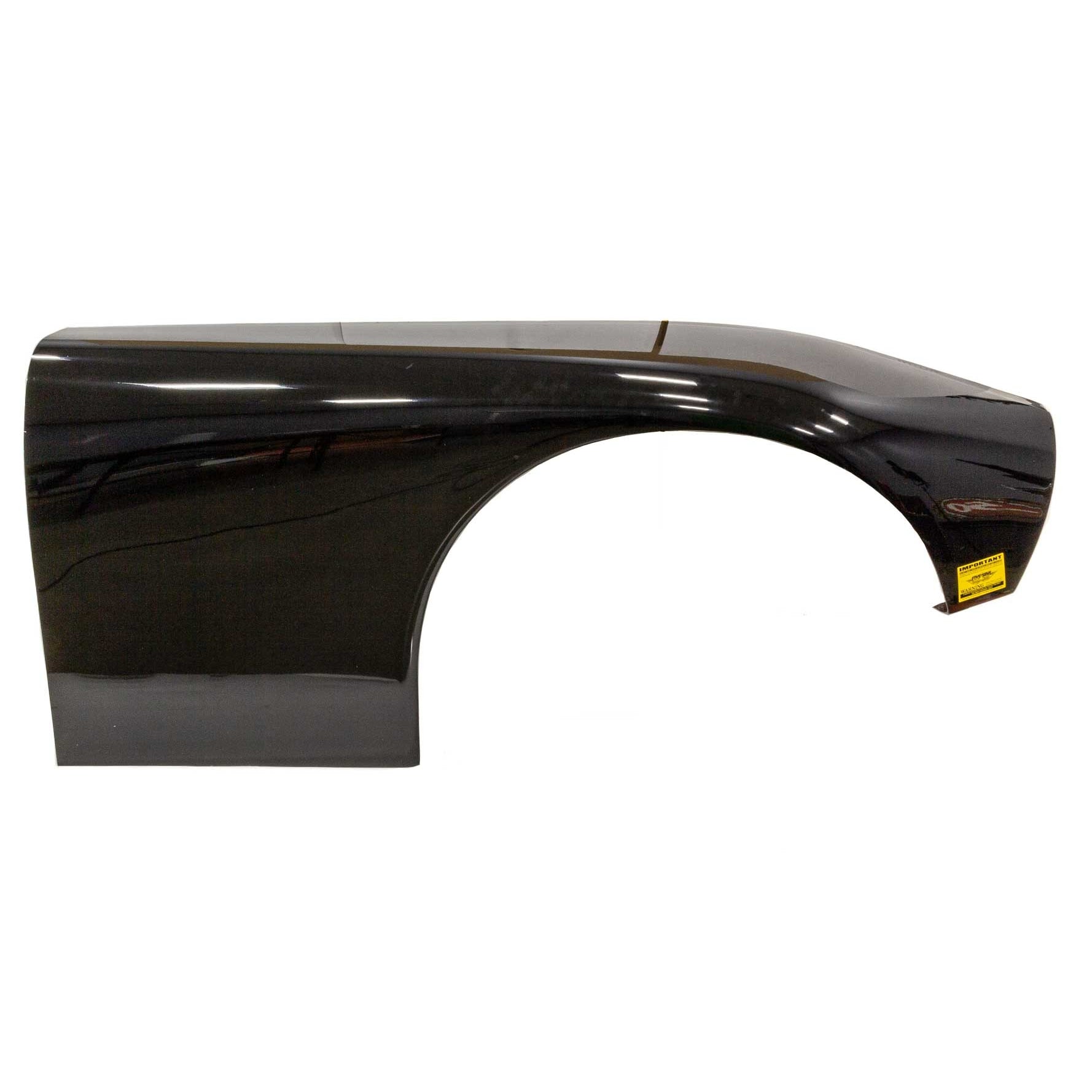 Five Star ABC Composite Fender - For 8" Tires - Black - Right (Only)