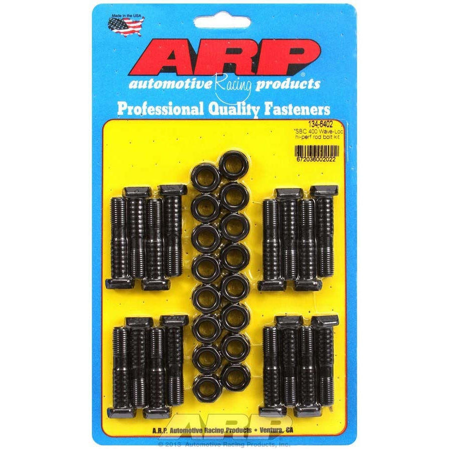 ARP High Performance Series Wave-Loc Connecting Rod Bolt Kit - SB Chevy 400