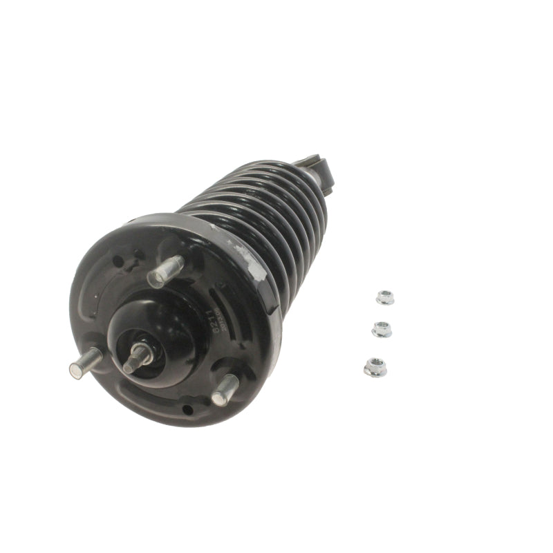 KYB Strut-Plus Twin-Tube Strut - Black Boot Included - Steel - Black Paint - Front - 2WD - Ford Fullsize Truck 2004-08