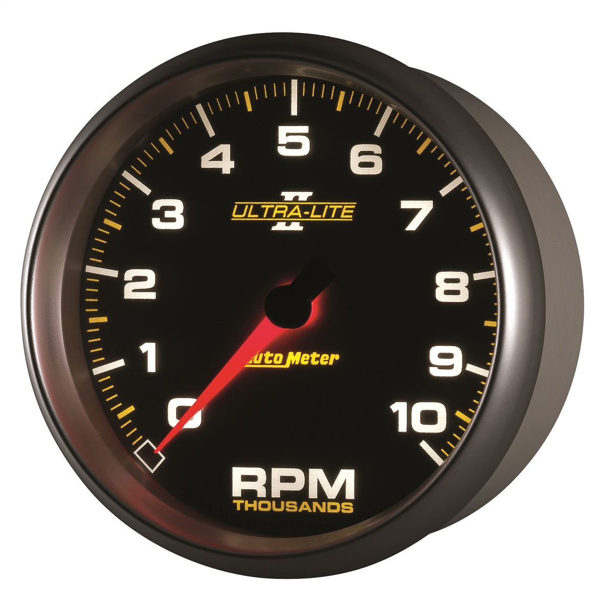 Auto Meter 5" Ultra-Lite II In-Dash Tachometer - 10,000 RPM