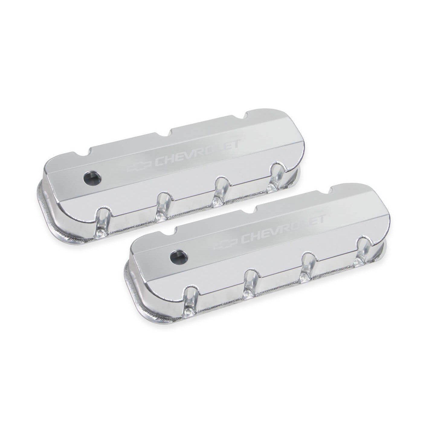 Holley GM Track Series Tall Valve Cover - Baffled