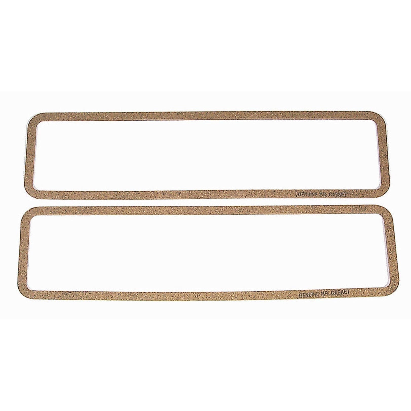 Mr. Gasket Valve Cover Gaskets - Cork, Rubber - SB Chevy - Center Bolt