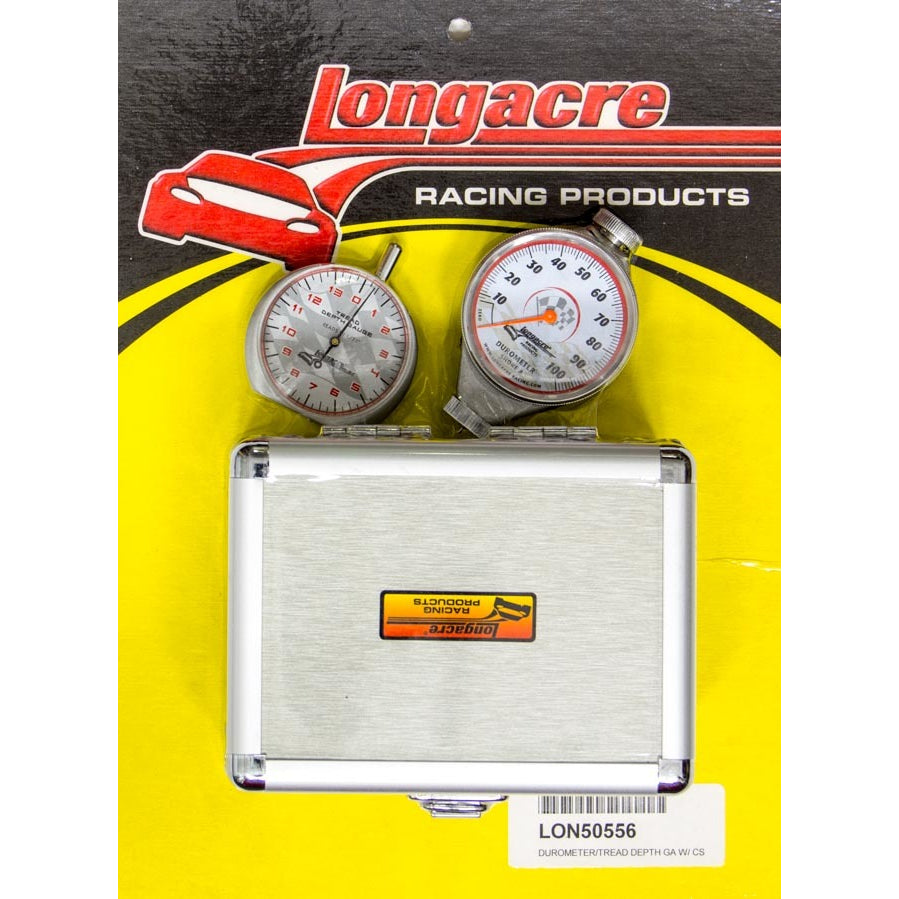 Longacre Durometer & Tread Depth Gauge w/ Silver Case