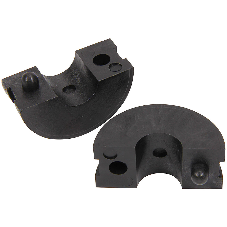 Allstar Performance Collar Style Shock Shim - 2 Piece - 3/4 in Thick - Black - 14 mm Shocks - Set of 10