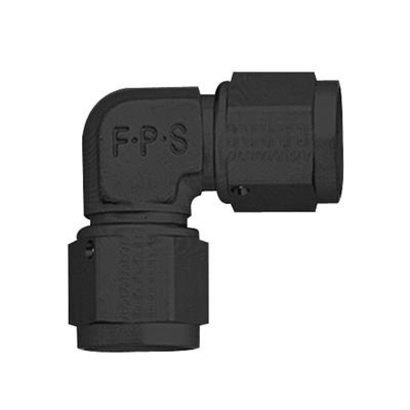 Fragola 90 Female Swivel Adapter -10 AN - Black