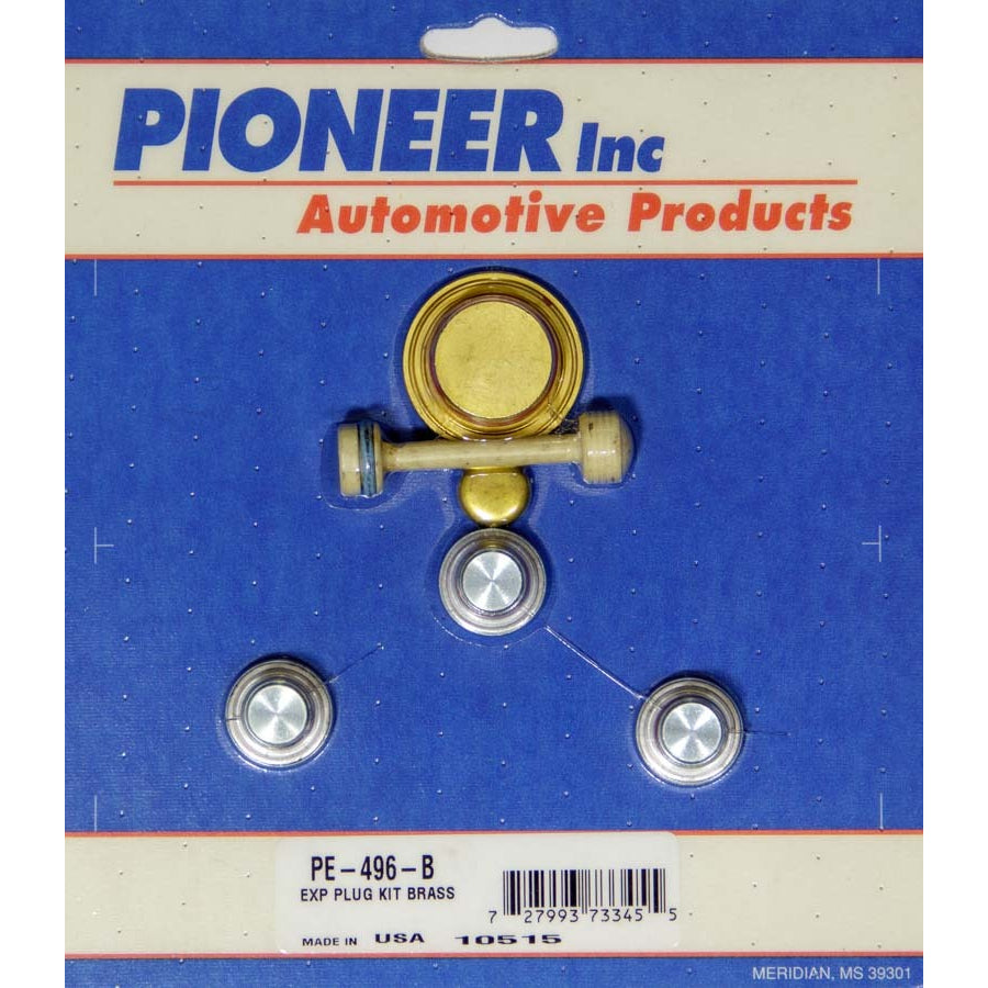 Pioneer Chevy LS Freeze Plug Kit Brass