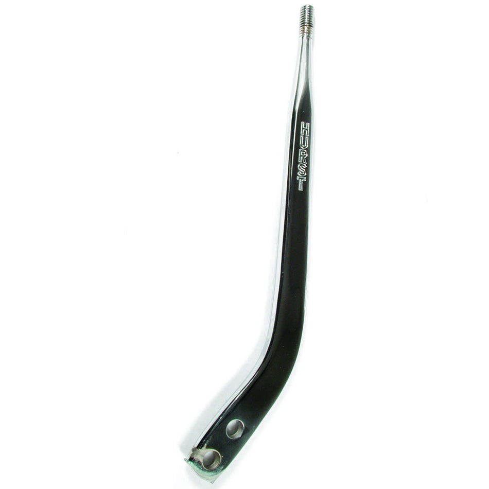 Hurst Competition Plus Single Bend Shifter Stick - 10 in - 3/8-16 in Thread - Chrome - Hurst Manual Shifters