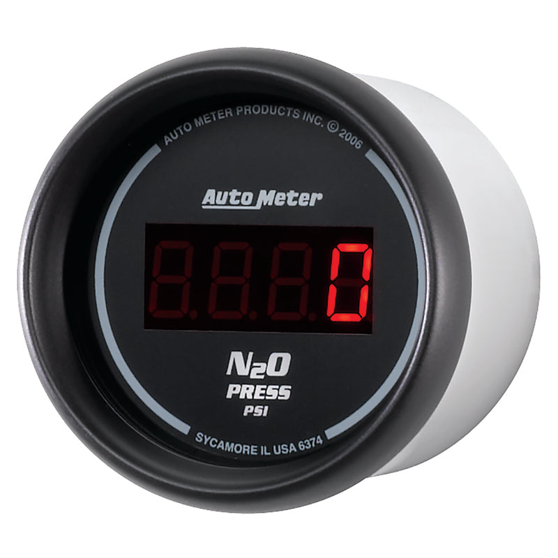 Auto Meter Sport-Comp Digital Nitrous Pressure Gauge - 2-1/16 in.