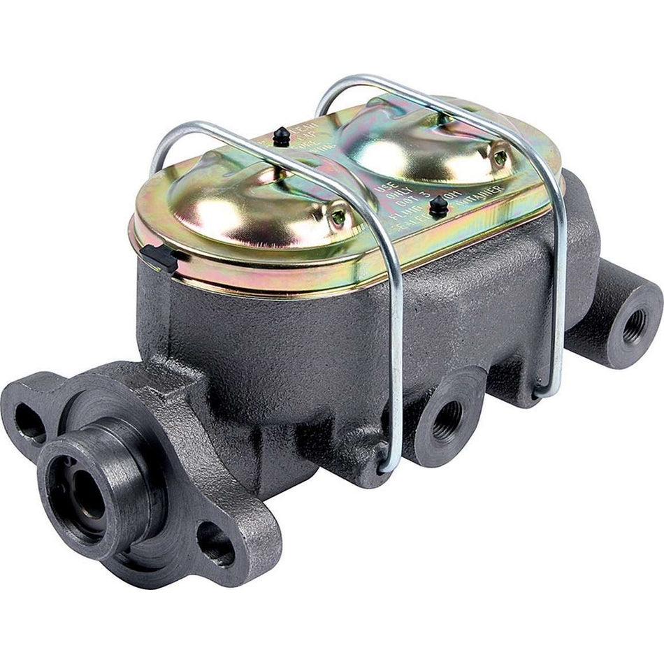 Allstar Performance Corvette Style Cast Iron Master Cylinder - 1" Bore - 1/2" and 9/16" Ports