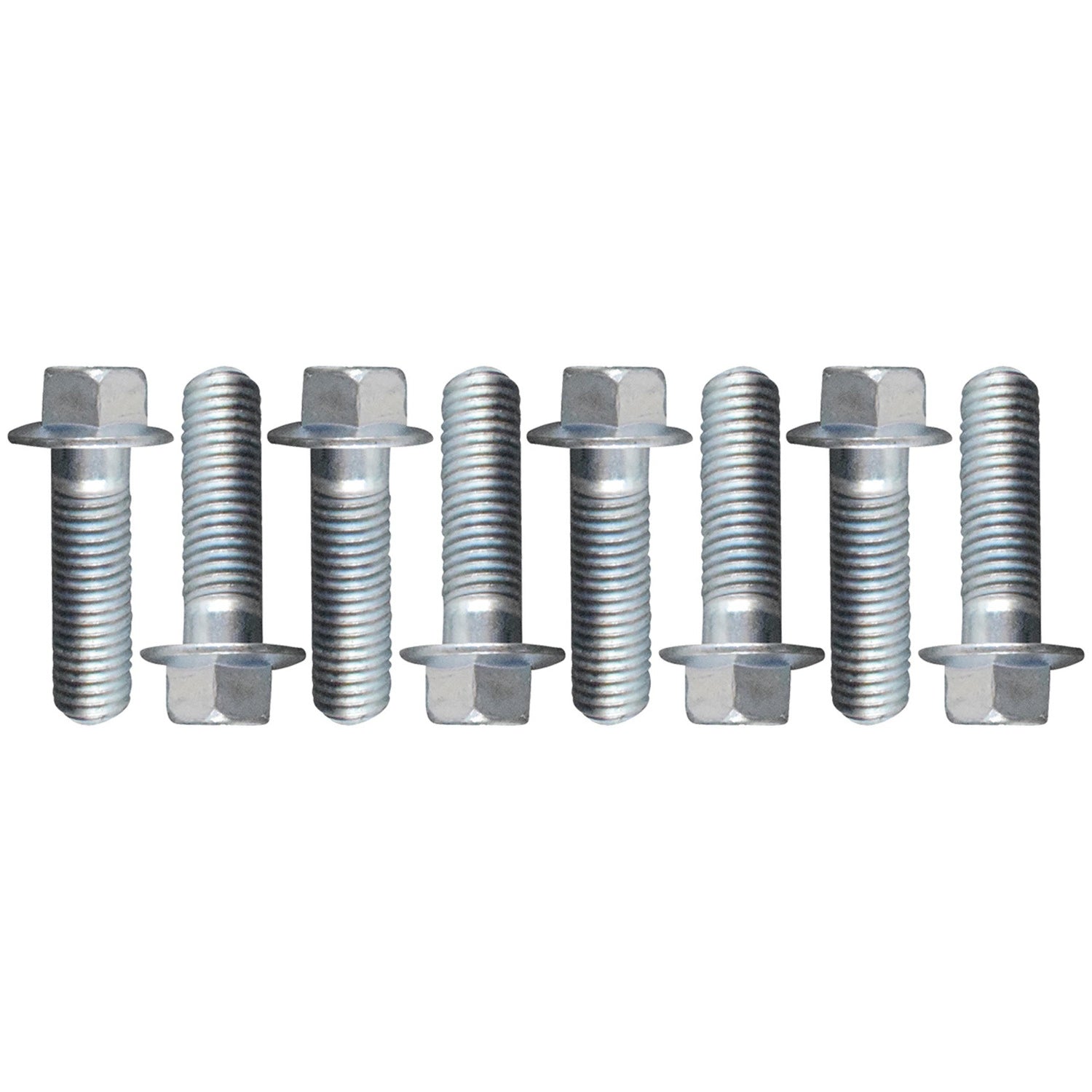 ICT Billet Bellhousing Bolt Kit - Hex Head - Steel - Zinc Plated - GM LS-Series - (Set of 8)