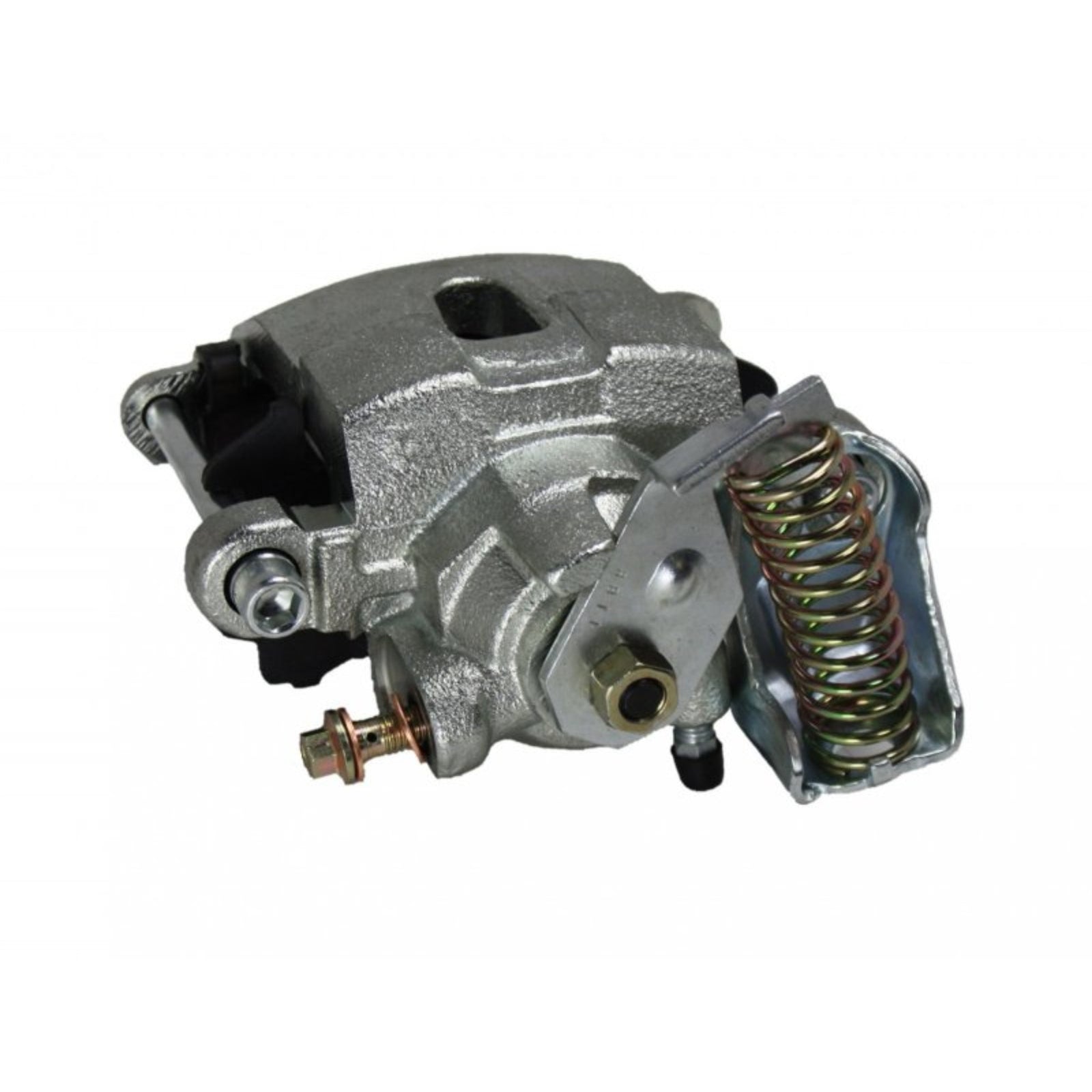 Leed Rear Disc Conversion Brake System - 1 Piston Caliper - 11 in Rotors - Zinc Plated - GM Fullsize Car 1962-77
