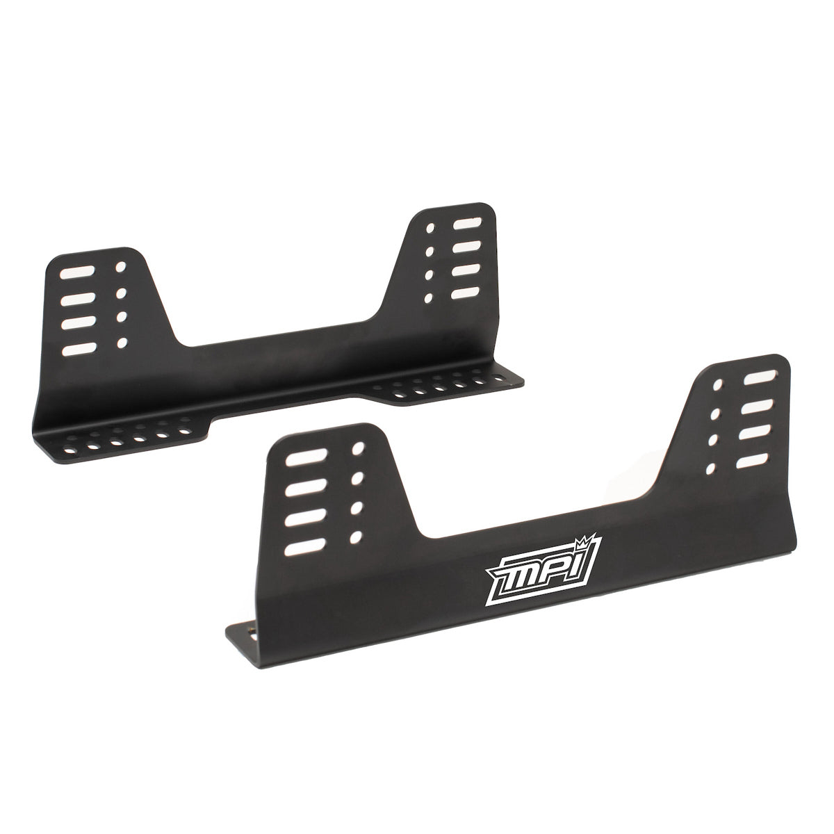 MPI Side Mount Seat Bracket - 16 Mounting Holes - Black