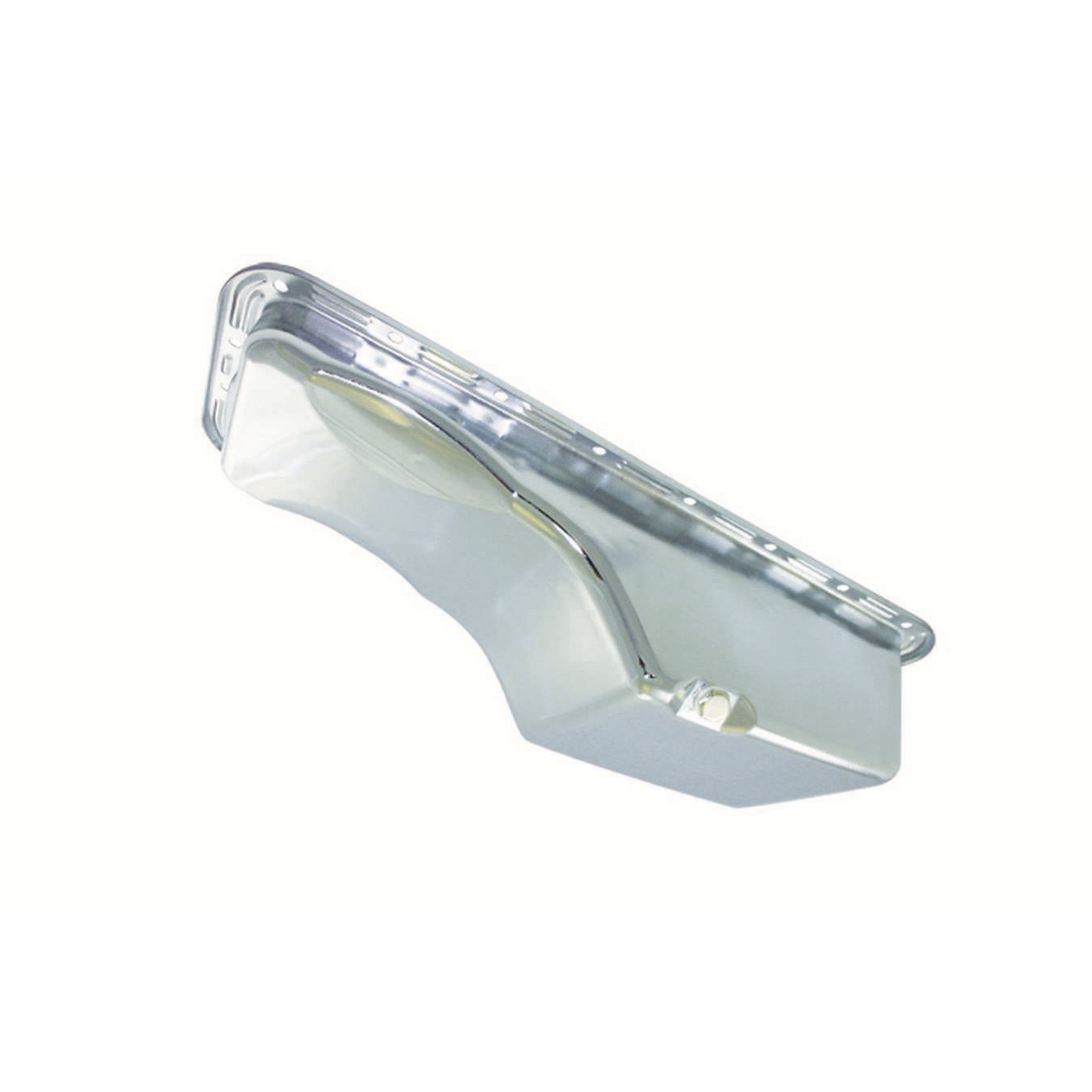 Specialty Products Front Sump Oil Pan - Stock Depth - Chrome - Ford FE-Series