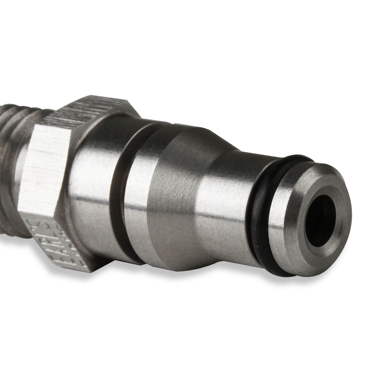 Earl's Straight 4 AN Male to 4 AN Quick Disconnect Stainless Fitting