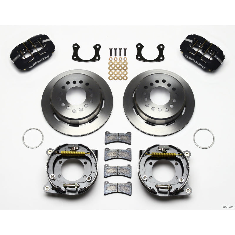 Wilwood Dynapro Low-Profile Rear Brake System - 4 Piston Caliper