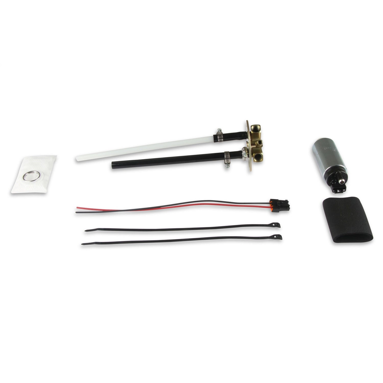 Holley Sniper EFI Sniper Fuel Tank - 18 Gallon - 255 lph Pump - 1/4 in NPT Outlet/Return - Silver - GM Fullsize Truck 1967-72