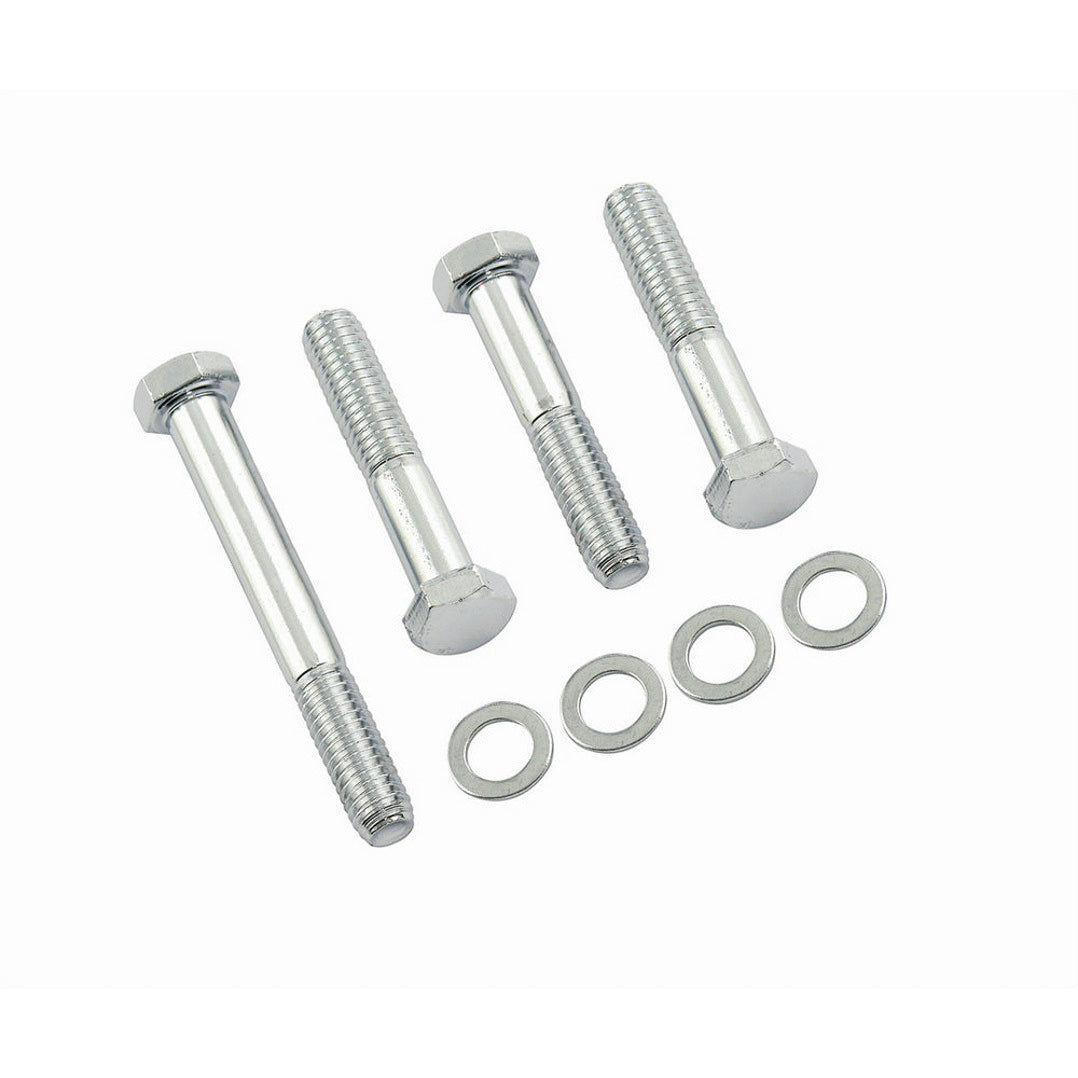 Mr. Gasket Water Pump Bolt Kit - Hex Head - Chrome - Short Water Pump - Small Block Chevy